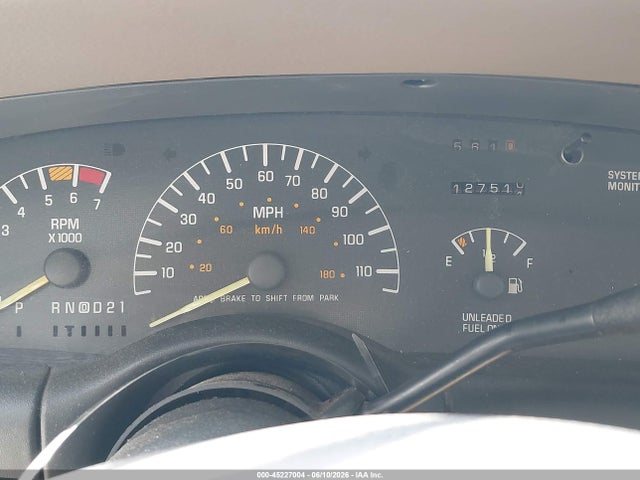 1998 Pontiac Bonneville Se მანქანა იყიდება აუქციონზე, vin: 1G2HX52K4W4229877, აუქციონის ნომერი: 45227004