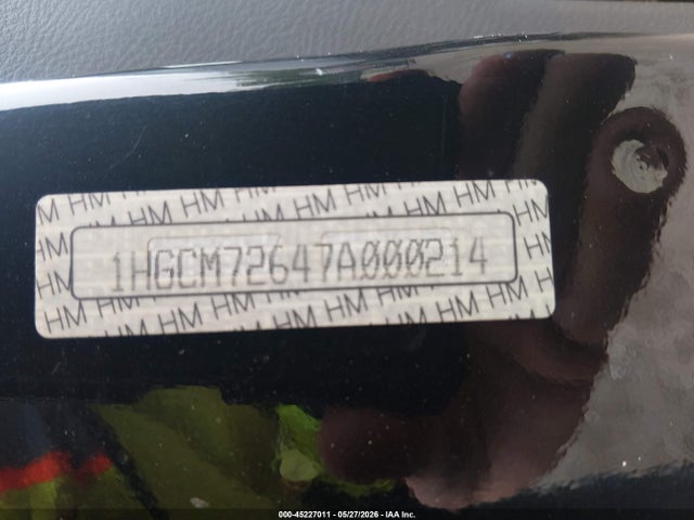 Продаж на аукціоні авто 2007 Honda Accord 2.4 Ex, vin: 1HGCM72647A000214, номер лоту: 45227011