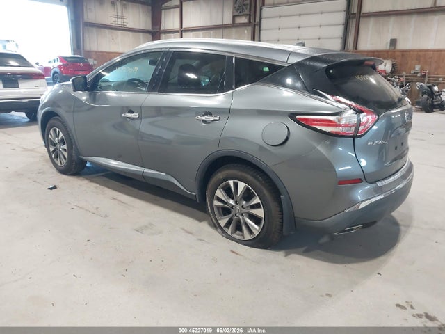45227019 :رقم المزاد ، 5N1AZ2MH9FN235655 vin ، 2015 Nissan Murano Sl مزاد بيع