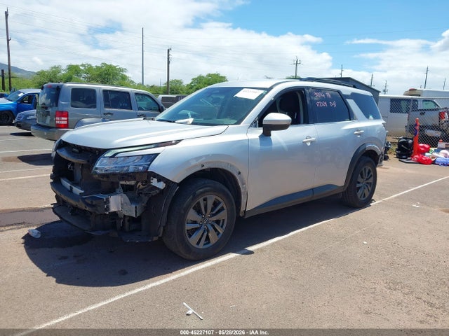 2022 Nissan Pathfinder Sv 2wd მანქანა იყიდება აუქციონზე, vin: 5N1DR3BA7NC228089, აუქციონის ნომერი: 45227107