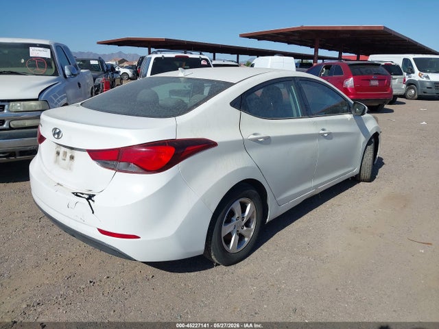 Aukcja sprzedaży 2014 Hyundai Elantra Se, vin: 5NPDH4AEXEH526660, numer aukcji: 45227141