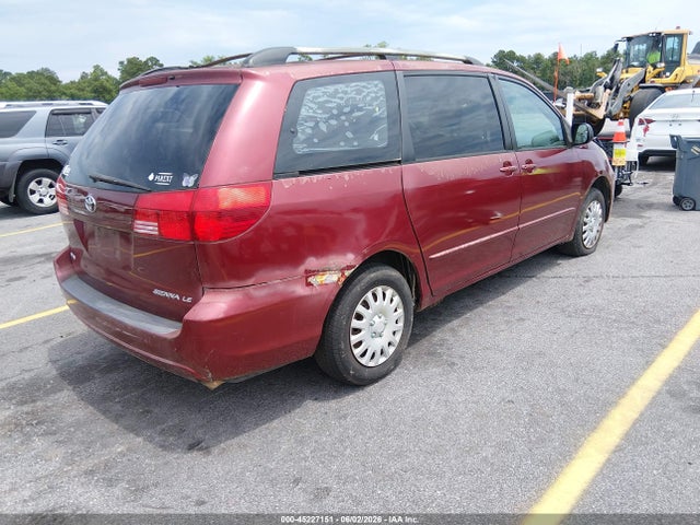 Aukcja sprzedaży 2004 Toyota Sienna Le, vin: 5TDZA23C04S109695, numer aukcji: 45227151
