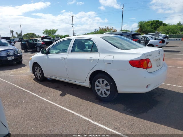 Продажа на аукционе авто 2009 Toyota Corolla Le, vin: 2T1BU40E09C167784, номер лота: 45227181