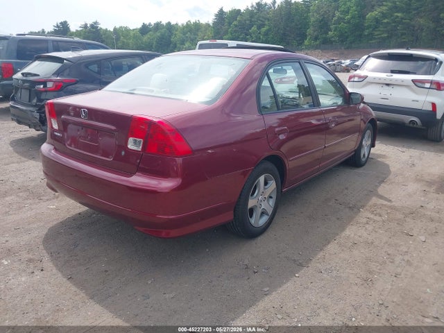 Aukcja sprzedaży 2005 Honda Civic Ex, vin: 2HGES26735H560504, numer aukcji: 45227203