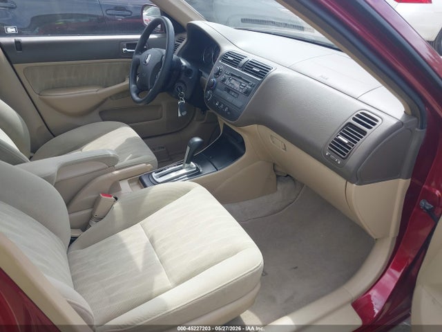 Aukcja sprzedaży 2005 Honda Civic Ex, vin: 2HGES26735H560504, numer aukcji: 45227203