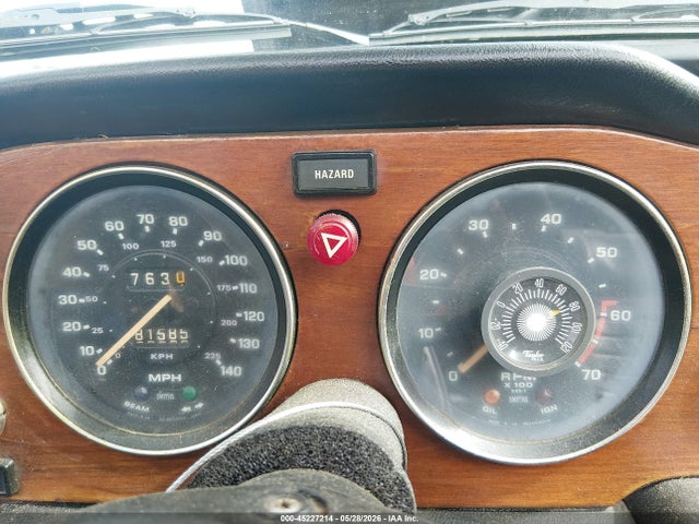 1974 Triumph Tr6 მანქანა იყიდება აუქციონზე, vin: CF24424U, აუქციონის ნომერი: 45227214