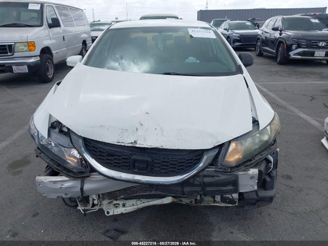 2014 Honda Civic Lx მანქანა იყიდება აუქციონზე, vin: 19XFB2F58EE269025, აუქციონის ნომერი: 45227218