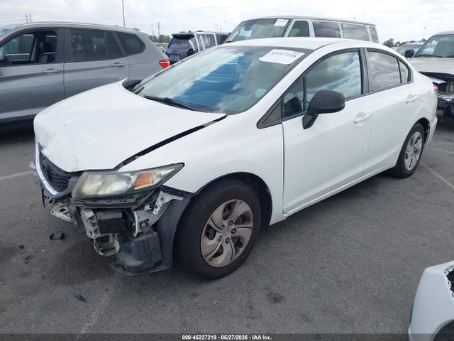 2014 Honda Civic Lx მანქანა იყიდება აუქციონზე, vin: 19XFB2F58EE269025, აუქციონის ნომერი: 45227218