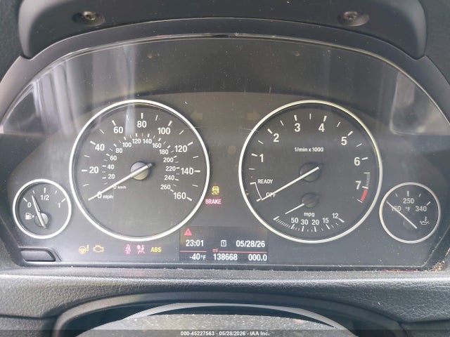 2014 Bmw 320i Xdrive მანქანა იყიდება აუქციონზე, vin: WBA3C3C5XEF986913, აუქციონის ნომერი: 45227563