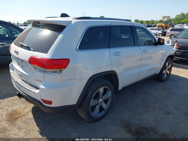 Продажа на аукционе авто 2015 Jeep Grand Cherokee Limited, vin: 1C4RJFBG2FC814322, номер лота: 45227651