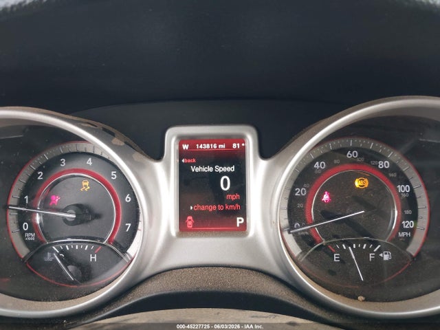 45227725 :رقم المزاد ، 3C4PDCEG6JT472217 vin ، 2018 Dodge Journey Gt مزاد بيع