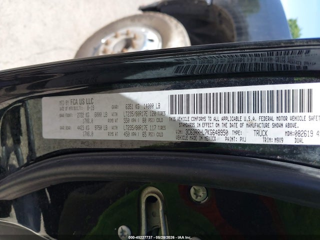 Продаж на аукціоні авто 2019 Ram 3500 Big Horn  4x4 8' Box, vin: 3C63RRHL7KG648950, номер лоту: 45227737
