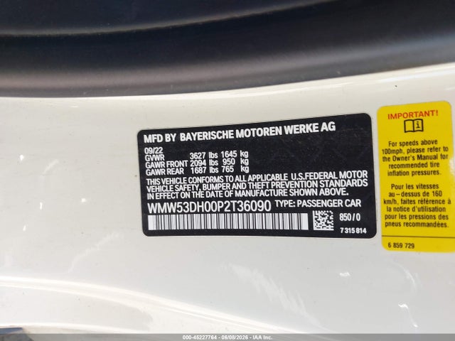 Mini Hardtop Cooper S 2023 WMW53DH00P2T36090 Image 9