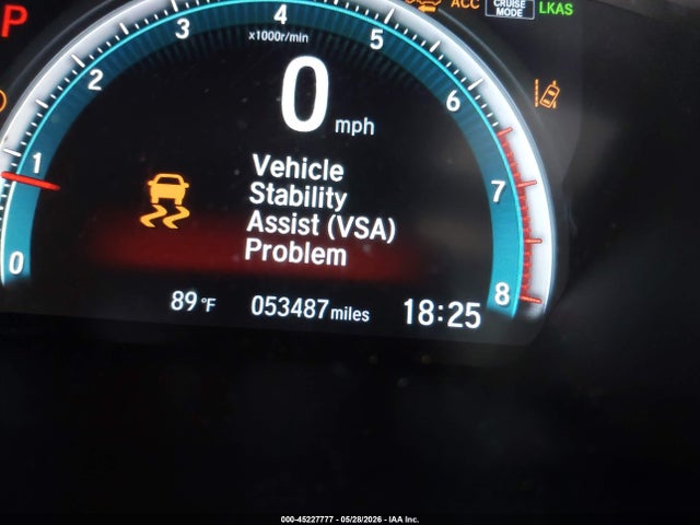 Aukcja sprzedaży 2019 Honda Civic Lx, vin: SHHFK7H3XKU213701, numer aukcji: 45227777