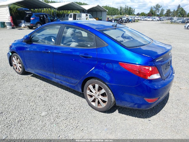 Продаж на аукціоні авто 2012 Hyundai Accent Gls, vin: KMHCU4AE4CU064294, номер лоту: 45227894