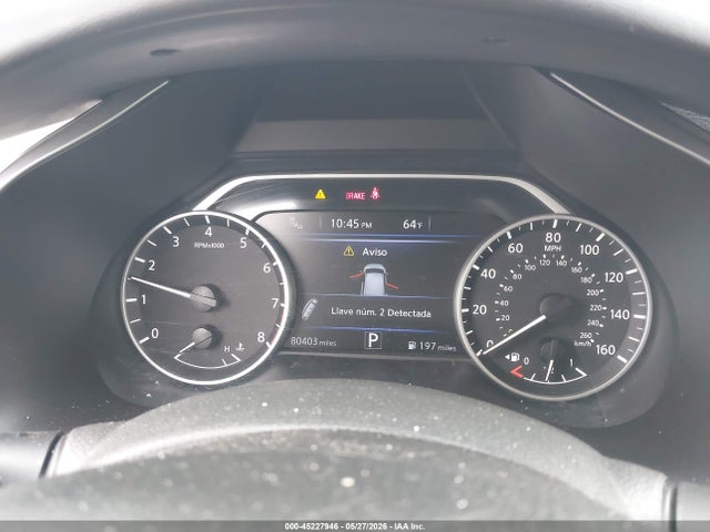 2021 Nissan Murano Sv Fwd მანქანა იყიდება აუქციონზე, vin: 5N1AZ2BJ4MC106012, აუქციონის ნომერი: 45227946