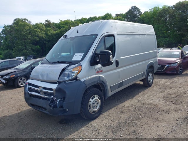 45227950 :رقم المزاد ، 3C6TRVBGXHE521988 vin ، 2017 Ram Promaster 1500 High Roof 136 Wb مزاد بيع