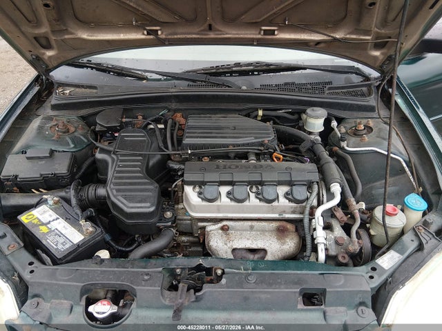 Продажа на аукционе авто 2001 Honda Civic Lx, vin: 2HGES16511H584979, номер лота: 45228011