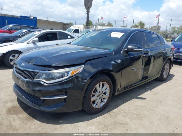 2018 Kia Optima Lx მანქანა იყიდება აუქციონზე, vin: 5XXGT4L34JG178755, აუქციონის ნომერი: 45228017