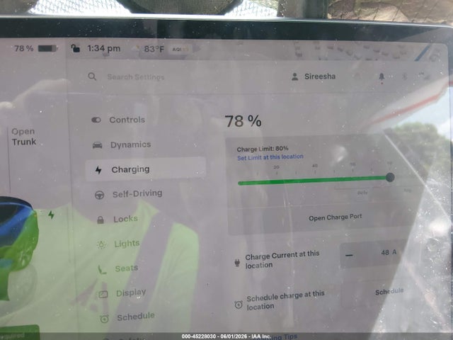 45228030 :رقم المزاد ، 7SAYGDEE4PA086032 vin ، 2023 Tesla Model Y Awd/long Range Dual Motor All-wheel Drive مزاد بيع
