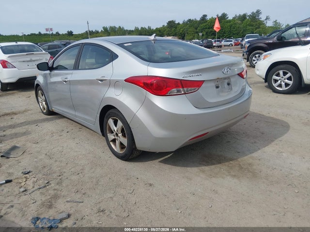 2012 Hyundai Elantra Gls მანქანა იყიდება აუქციონზე, vin: 5NPDH4AE8CH124715, აუქციონის ნომერი: 45228130