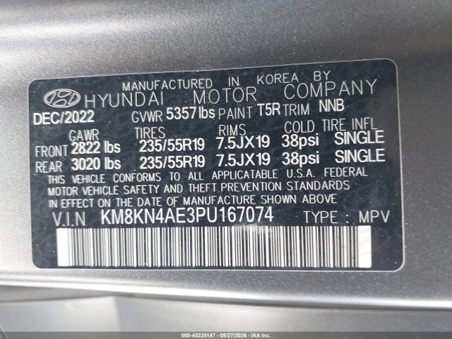 Hyundai Ioniq 5 Sel 2023 KM8KN4AE3PU167074 Image 9