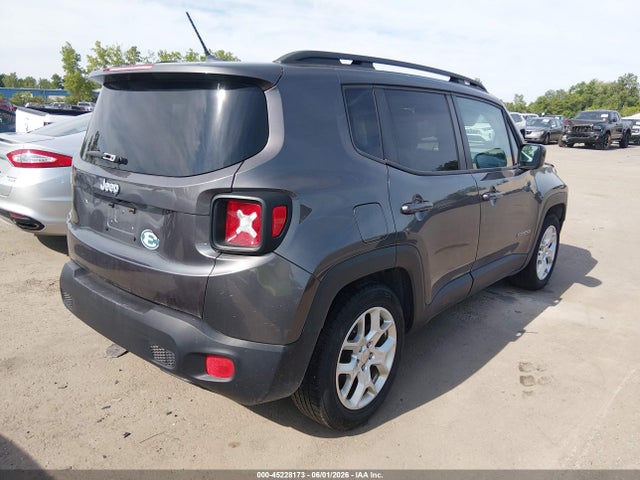 2016 Jeep Renegade Latitude მანქანა იყიდება აუქციონზე, vin: ZACCJABT5GPE04729, აუქციონის ნომერი: 45228173