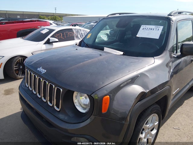 2016 Jeep Renegade Latitude მანქანა იყიდება აუქციონზე, vin: ZACCJABT5GPE04729, აუქციონის ნომერი: 45228173