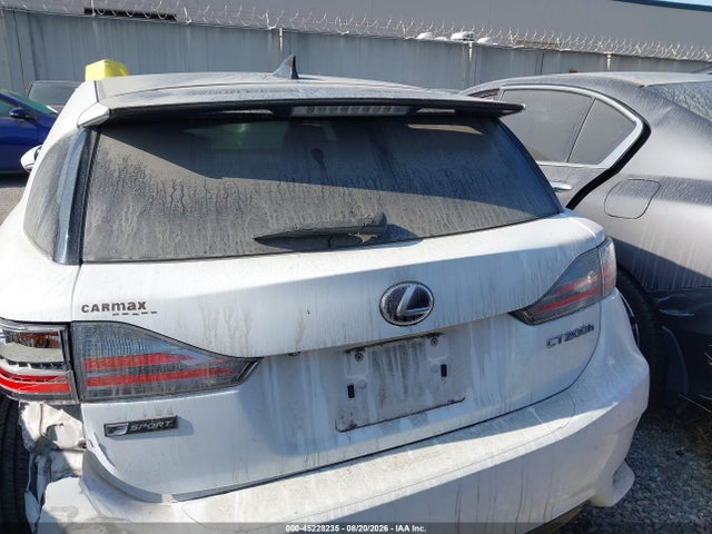 Aukcja sprzedaży 2016 Lexus Ct 200h, vin: JTHKD5BH1G2254360, numer aukcji: 45228235