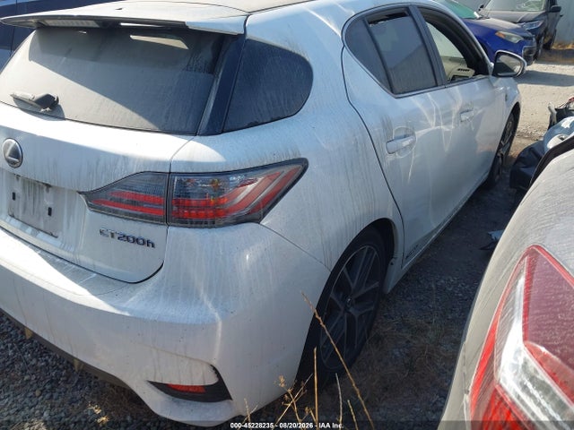 Aukcja sprzedaży 2016 Lexus Ct 200h, vin: JTHKD5BH1G2254360, numer aukcji: 45228235