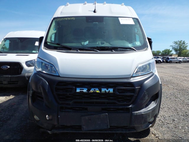 2025 Ram Promaster 3500 Cargo Van Tradesman High Roof 159 Wb Ext მანქანა იყიდება აუქციონზე, vin: 3C6MRVJG4SE517707, აუქციონის ნომერი: 45228305
