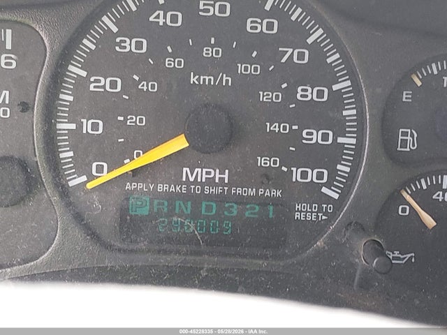 2000 Chevrolet Silverado 1500 Lt მანქანა იყიდება აუქციონზე, vin: 2GCEK19T5Y1399328, აუქციონის ნომერი: 45228335