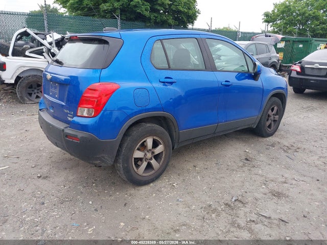 Chevrolet Trax 1ls 2016 KL7CJNSB9GB762177 Image 4