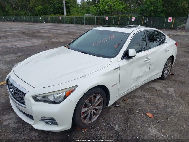 Продаж на аукціоні авто 2016 Infiniti Q50 3.0t Premium, vin: JN1EV7AP0GM304365, номер лоту: 45228394