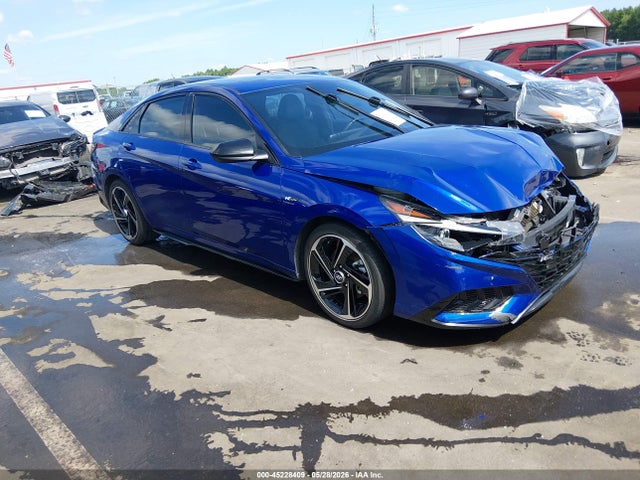 Aukcja sprzedaży 2021 Hyundai Elantra N Line, vin: KMHLR4AF2MU118431, numer aukcji: 45228409