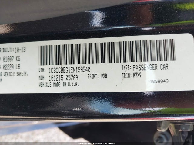 45228417 :رقم المزاد ، 1C3CCBBG1EN159540 vin ، 2014 Chrysler 200 Touring مزاد بيع