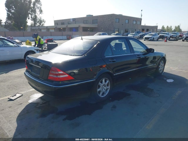 2001 Mercedes-benz S 430 მანქანა იყიდება აუქციონზე, vin: WDBNG70J61A134900, აუქციონის ნომერი: 45228461