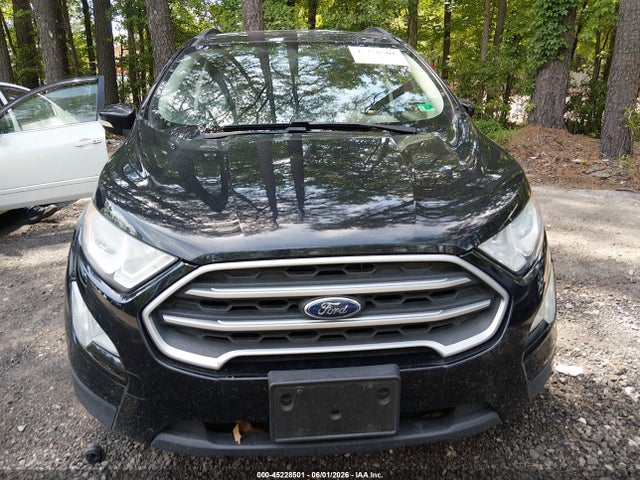 45228501 :رقم المزاد ، MAJ3P1TE5JC185223 vin ، 2018 Ford Ecosport Se مزاد بيع