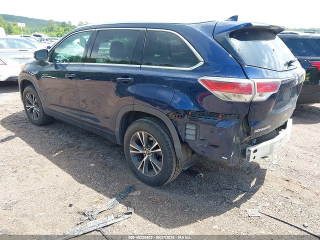 Продажа на аукционе авто 2016 Toyota Highlander Xle V6, vin: 5TDKKRFH4GS181874, номер лота: 45228503