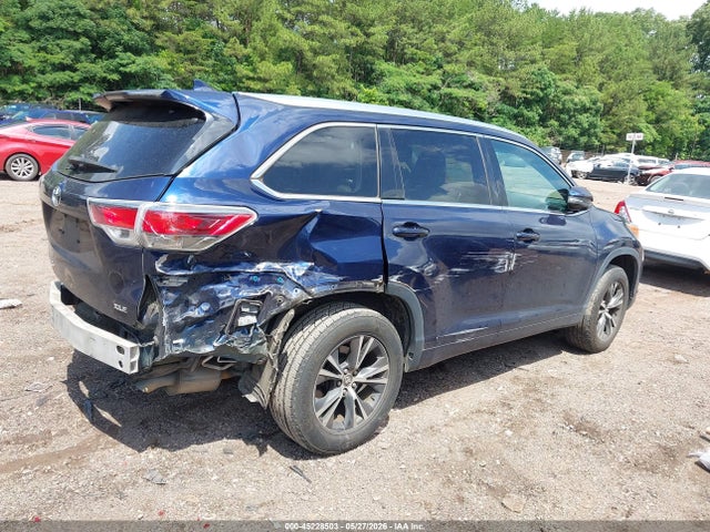 Продажа на аукционе авто 2016 Toyota Highlander Xle V6, vin: 5TDKKRFH4GS181874, номер лота: 45228503
