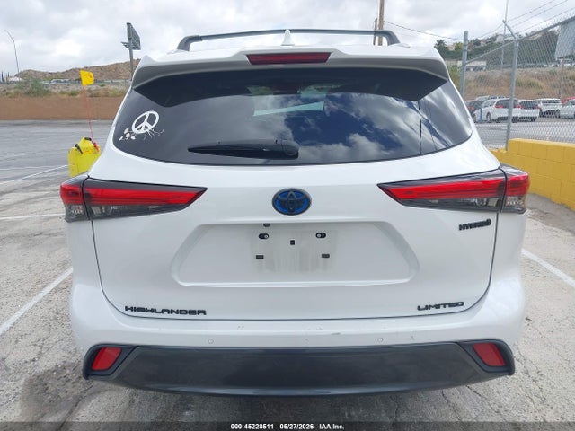 5TDXBRCH5NS552080 Toyota Highlander Hybrid Limited