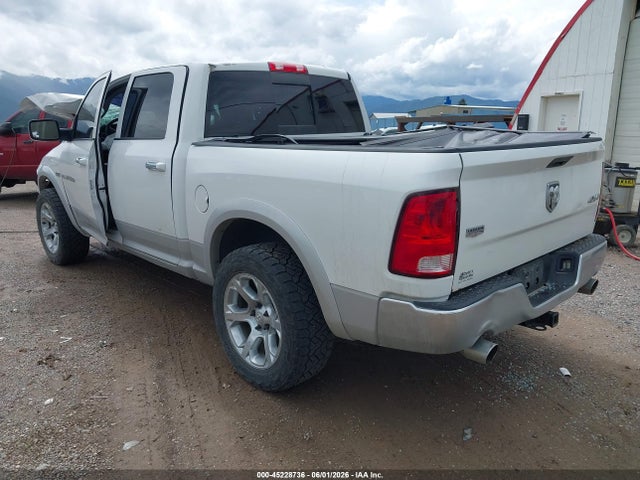 Продажа на аукционе авто 2012 Ram 1500 Laramie, vin: 1C6RD7NT6CS284192, номер лота: 45228736