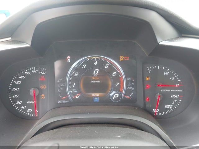 2016 Chevrolet Corvette Stingray მანქანა იყიდება აუქციონზე, vin: 1G1YB2D75G5118423, აუქციონის ნომერი: 45228743