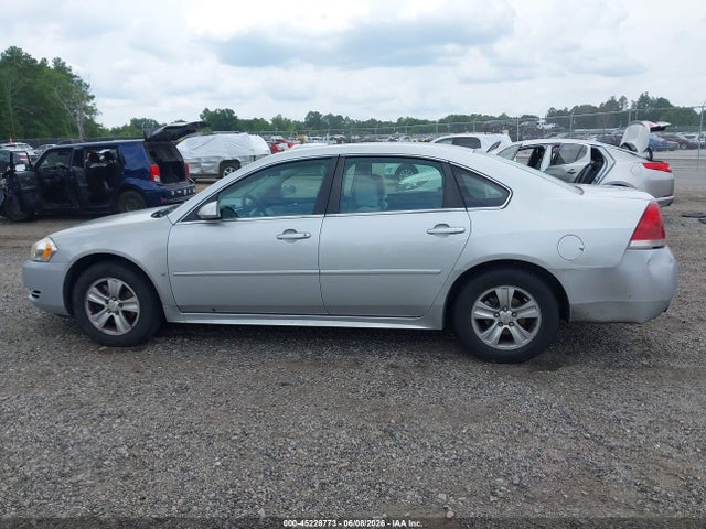 2016 Chevrolet Impala Limited Ls მანქანა იყიდება აუქციონზე, vin: 2G1WA5E31G1138550, აუქციონის ნომერი: 45228773