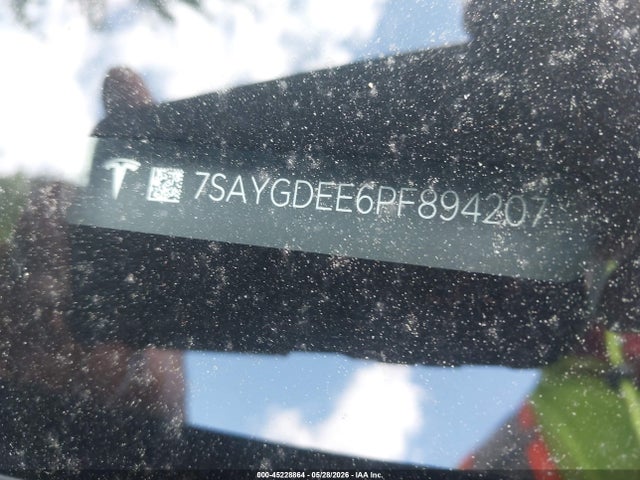 Продажа на аукционе авто 2023 Tesla Model Y Awd/long Range Dual Motor All-wheel Drive, vin: 7SAYGDEE6PF894207, номер лота: 45228864