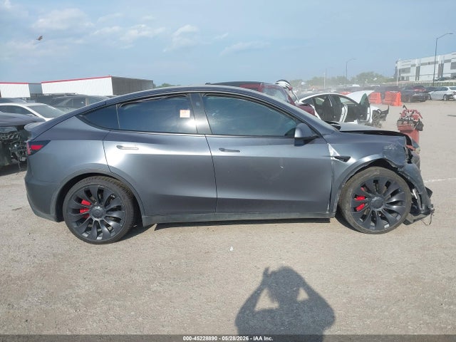 2023 Tesla Model Y Performance Dual Motor All-wheel Drive მანქანა იყიდება აუქციონზე, vin: 7SAYGDEFXPF802279, აუქციონის ნომერი: 45228890