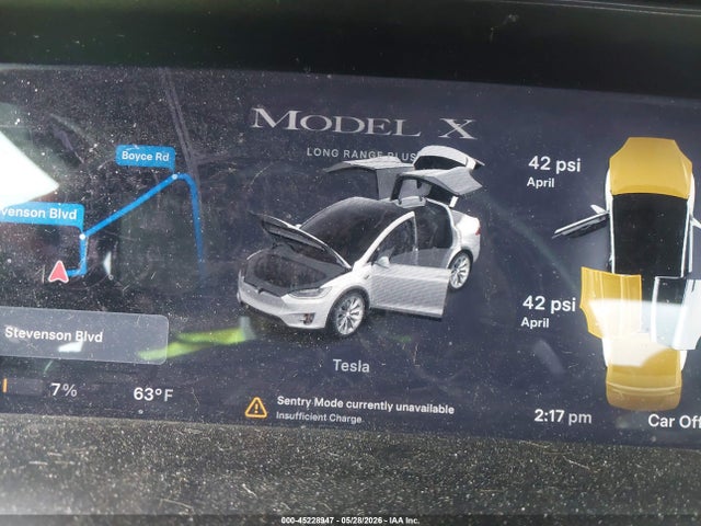 Продажа на аукционе авто 2020 Tesla Model X Long Range Dual Motor All-wheel Drive/long Range Plus Dual Motor All-wheel Drive, vin: 5YJXCBE2XLF233367, номер лота: 45228947