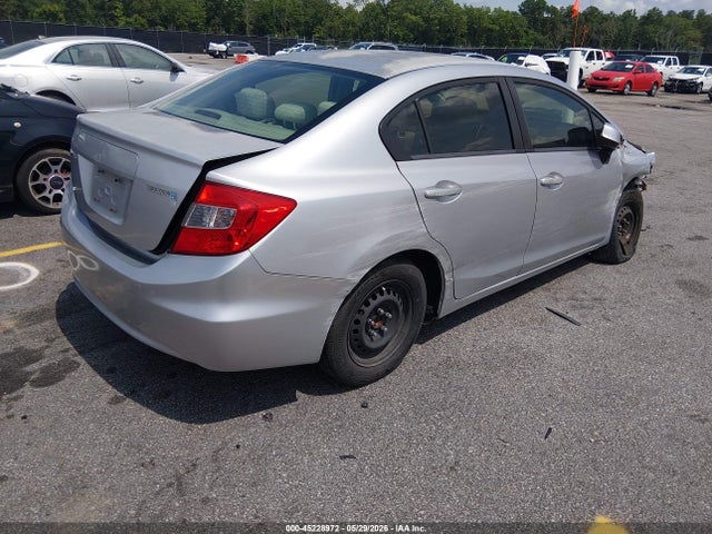 2012 Honda Civic Lx მანქანა იყიდება აუქციონზე, vin: 2HGFB2F58CH303063, აუქციონის ნომერი: 45228972