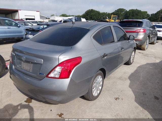 2014 Nissan Versa 1.6 S მანქანა იყიდება აუქციონზე, vin: 3N1CN7AP6EL826156, აუქციონის ნომერი: 45229042