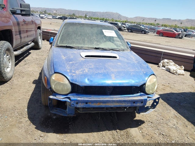 2002 Subaru Impreza Wrx მანქანა იყიდება აუქციონზე, vin: JF1GD29692G516668, აუქციონის ნომერი: 45229057